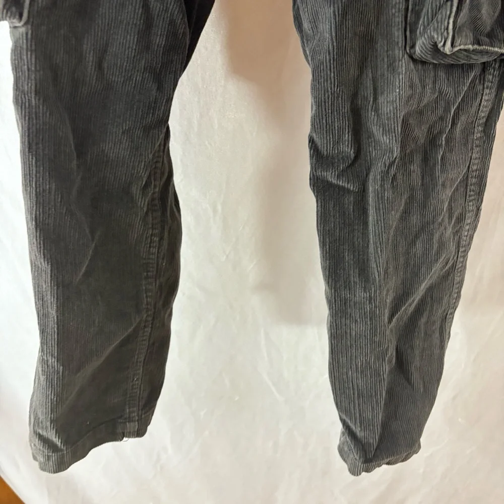 Vintage GAP Kids Dark Gray Cargo cordoroy Pants